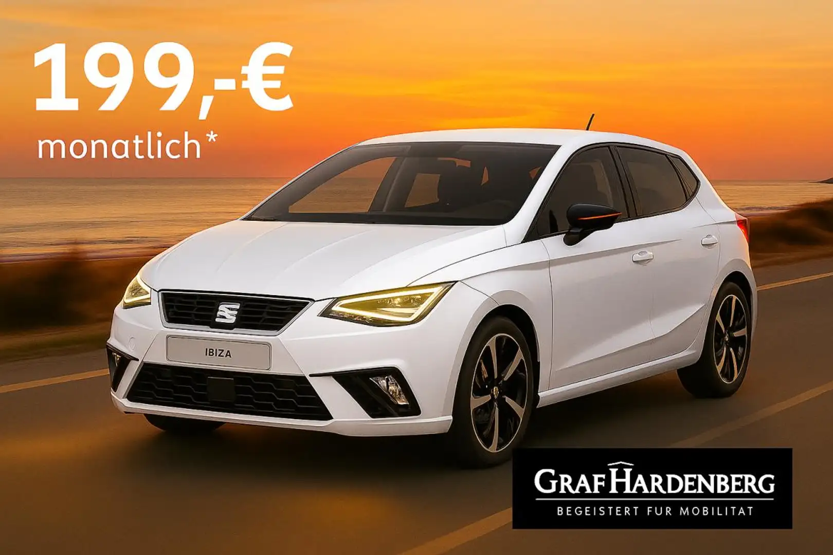 SEAT Ibiza FR 1.0 TSI 116 PS 6-Gang / SOFORT VERFÜGBAR ! Weiß - 1