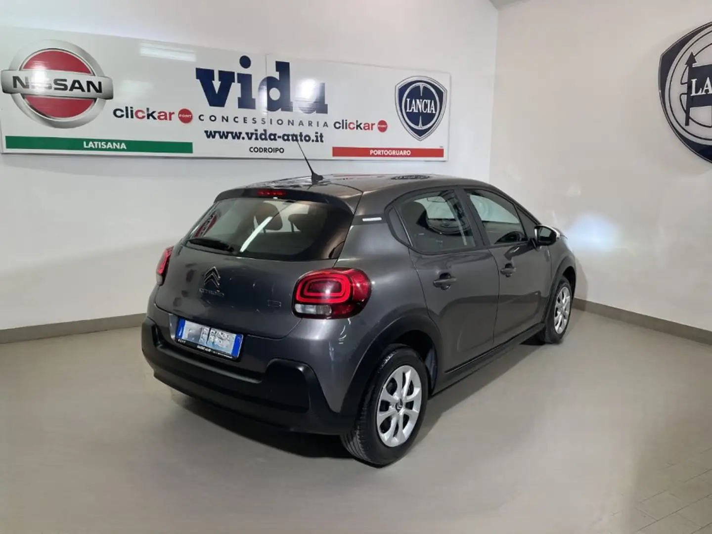 Citroen C3 PureTech 83 S&S Feel OK NEOPATENTATI Grigio - 2