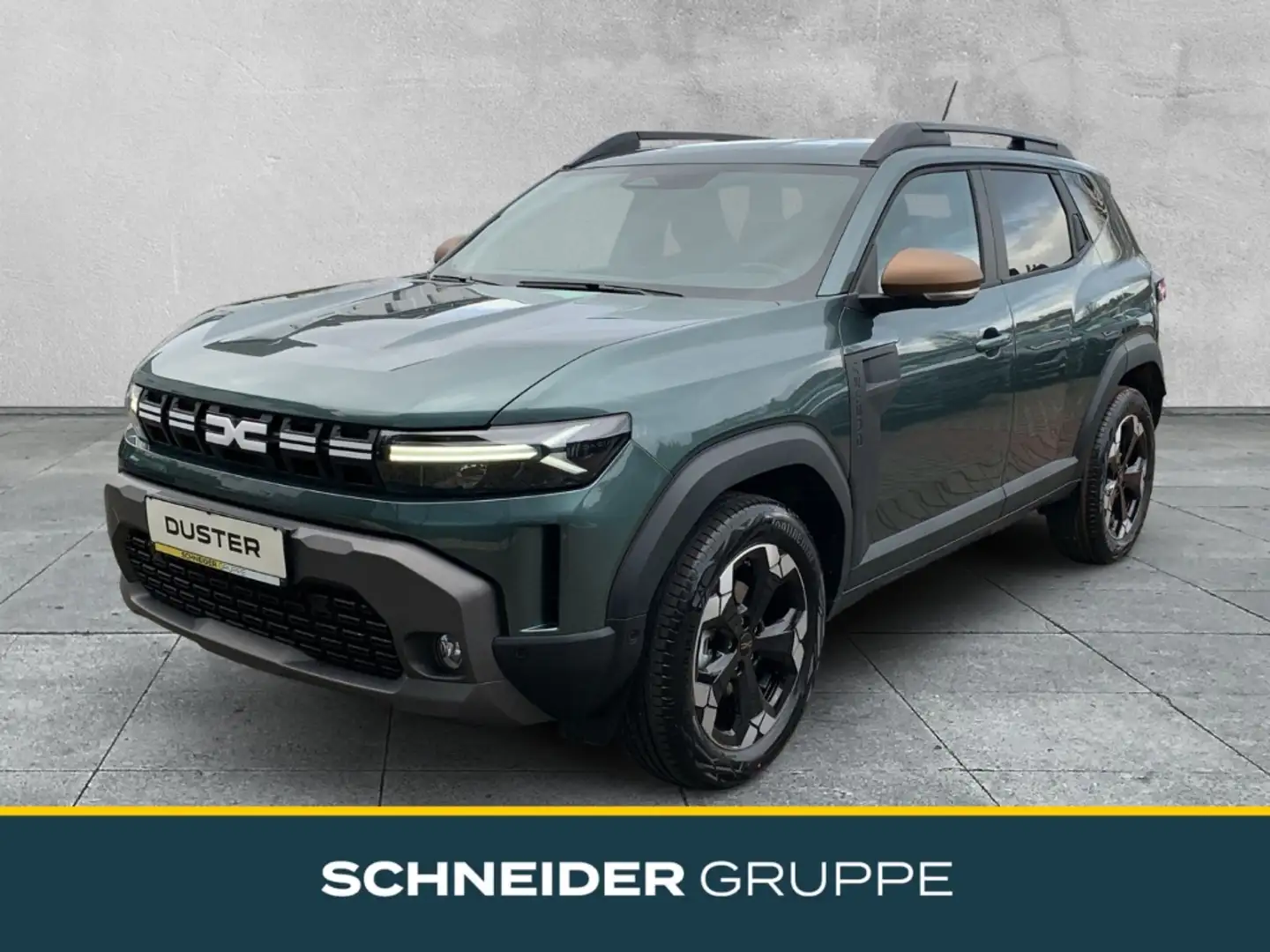Dacia Duster EXTREME HYBRID 140 PDC+KLIMA+SHZ+KAMERA Groen - 1