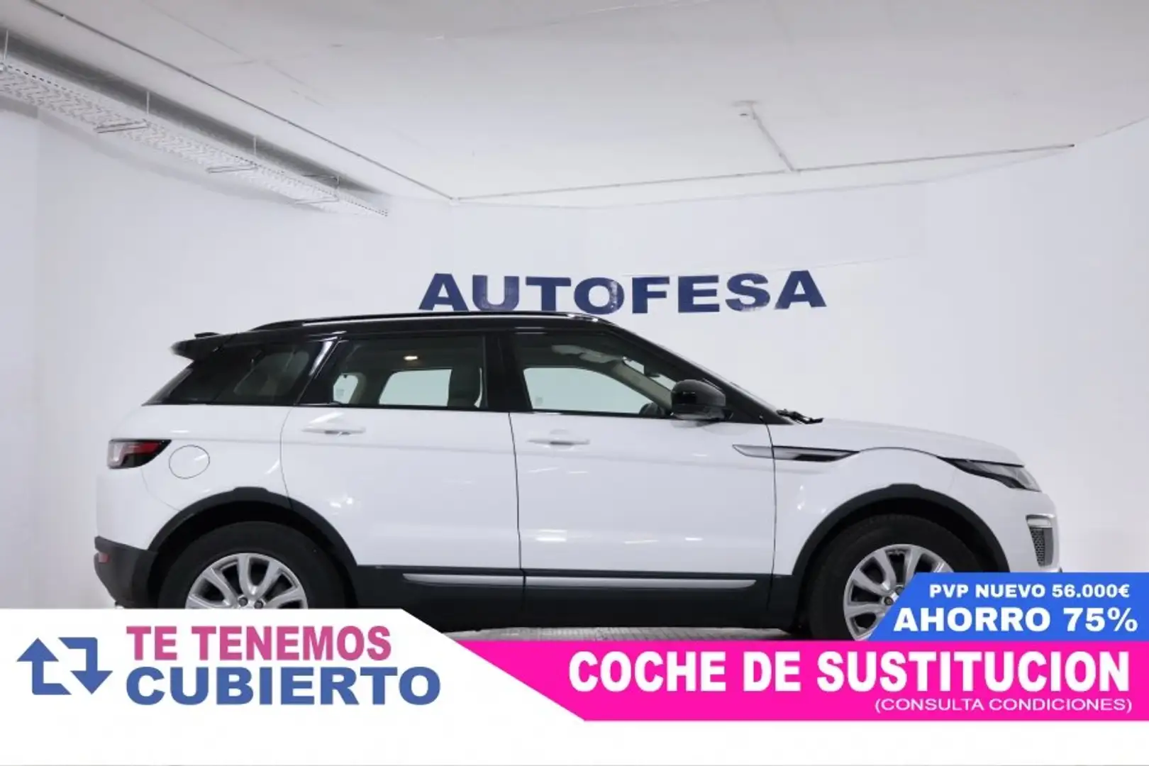 Land Rover Range Rover Evoque 2.0 D 4WD AUTO 150CV 5P # TECHO PANORAMICO,CUERO Blanc - 2