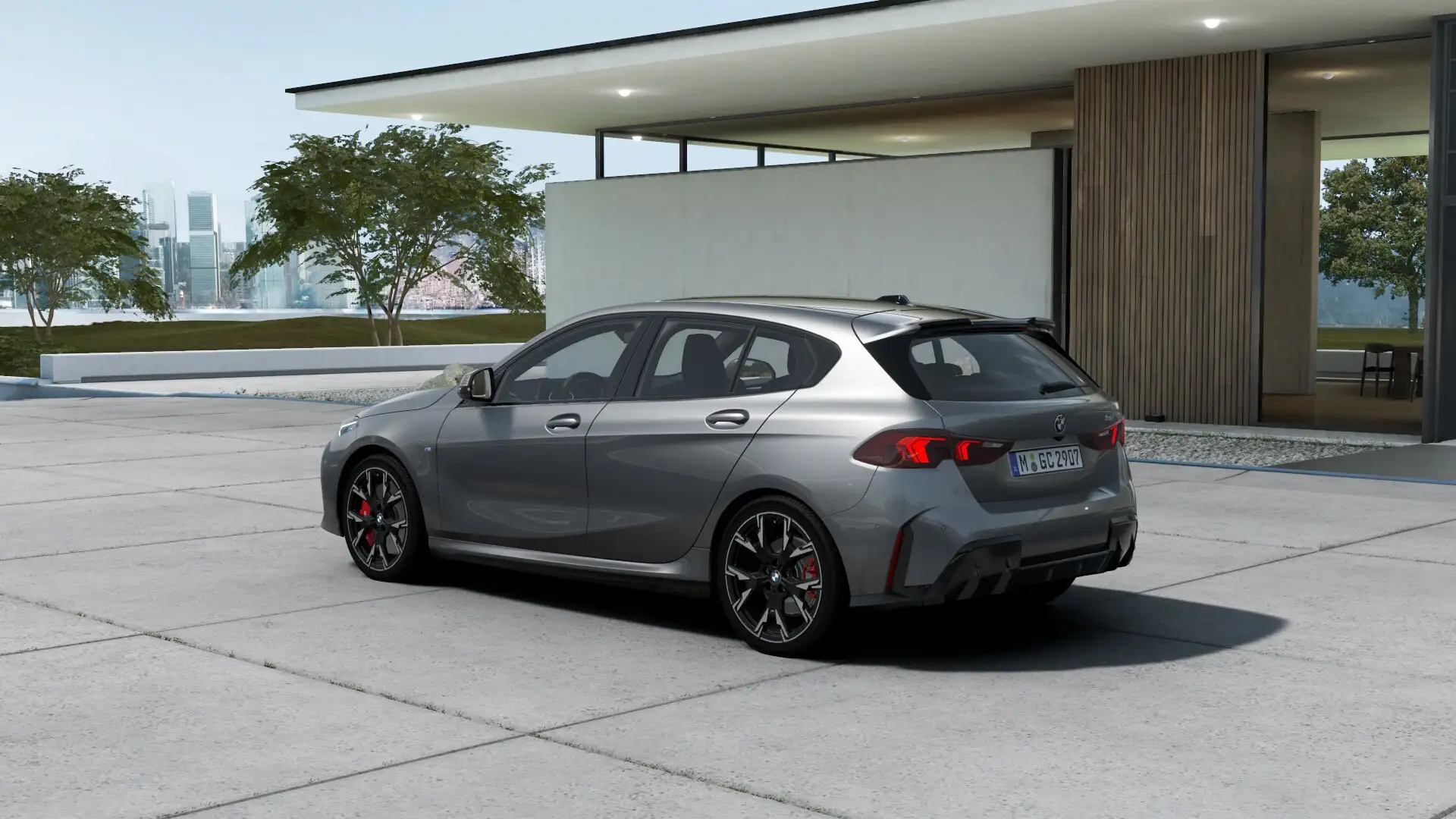 BMW 118 118d MSport Pro Grigio - 2