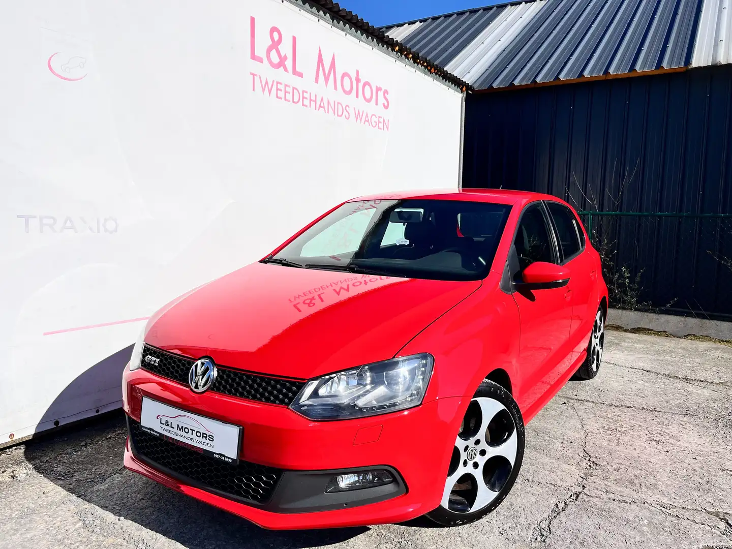 Volkswagen Polo GTI 1.4 TSI DSG 180Pk*Garantie 12Mois Rouge - 1