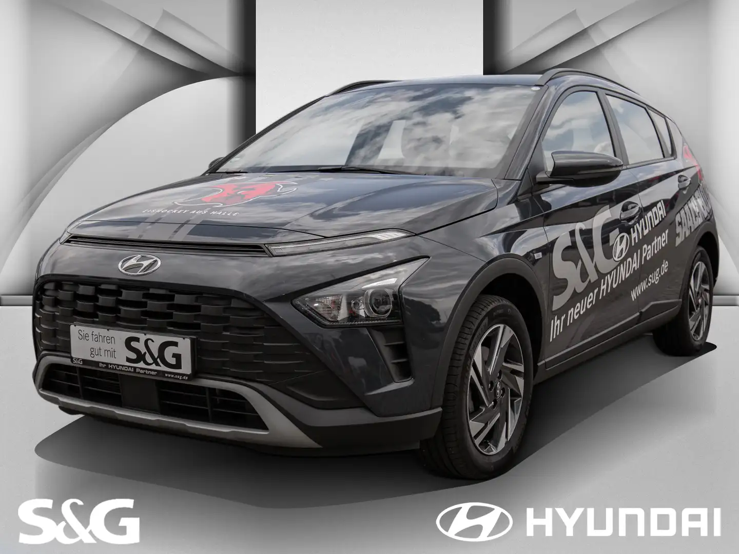 Hyundai BAYON KLIMA+SHZ+LENKRADHZG+TOP ZUSTAND+VERFÜGBAR Grijs - 1