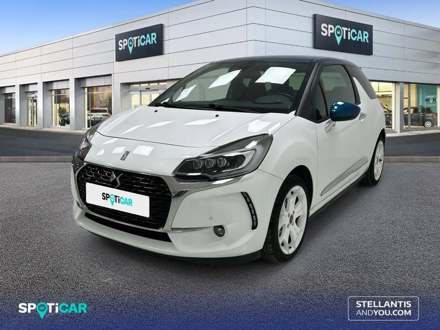 DS Automobiles DS 3 PureTech 110 S&S EAT6 Sport Blanc - 1