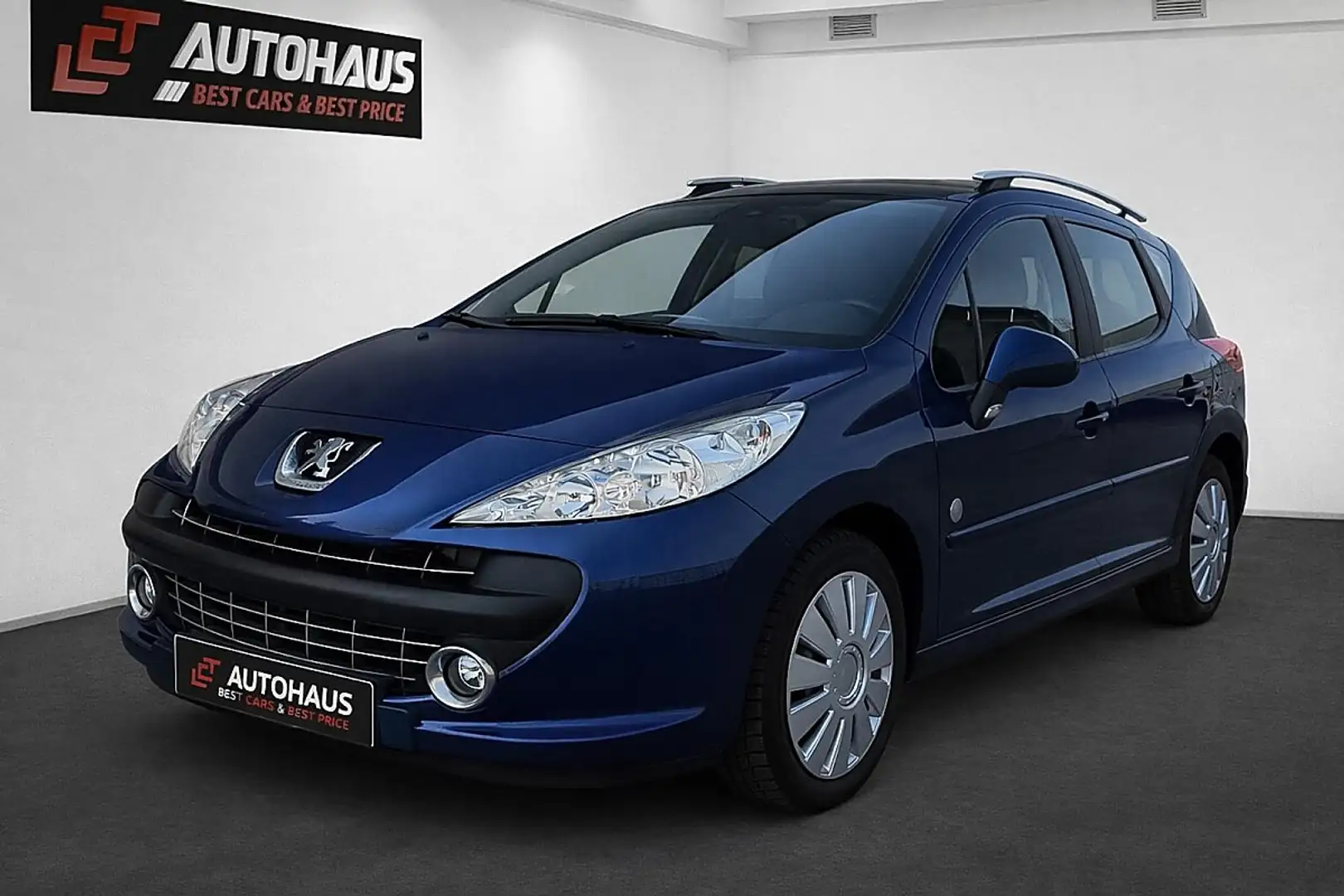 Peugeot 207 SW 1,6 HDI |1.BESITZ | PANORAMA | Blau - 1
