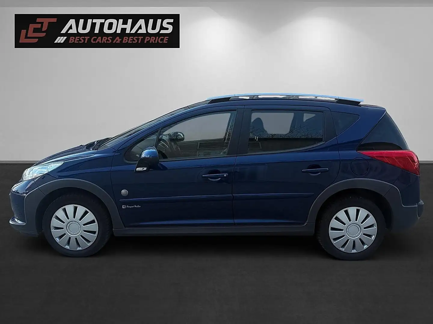 Peugeot 207 SW 1,6 HDI |1.BESITZ | PANORAMA | Blau - 2
