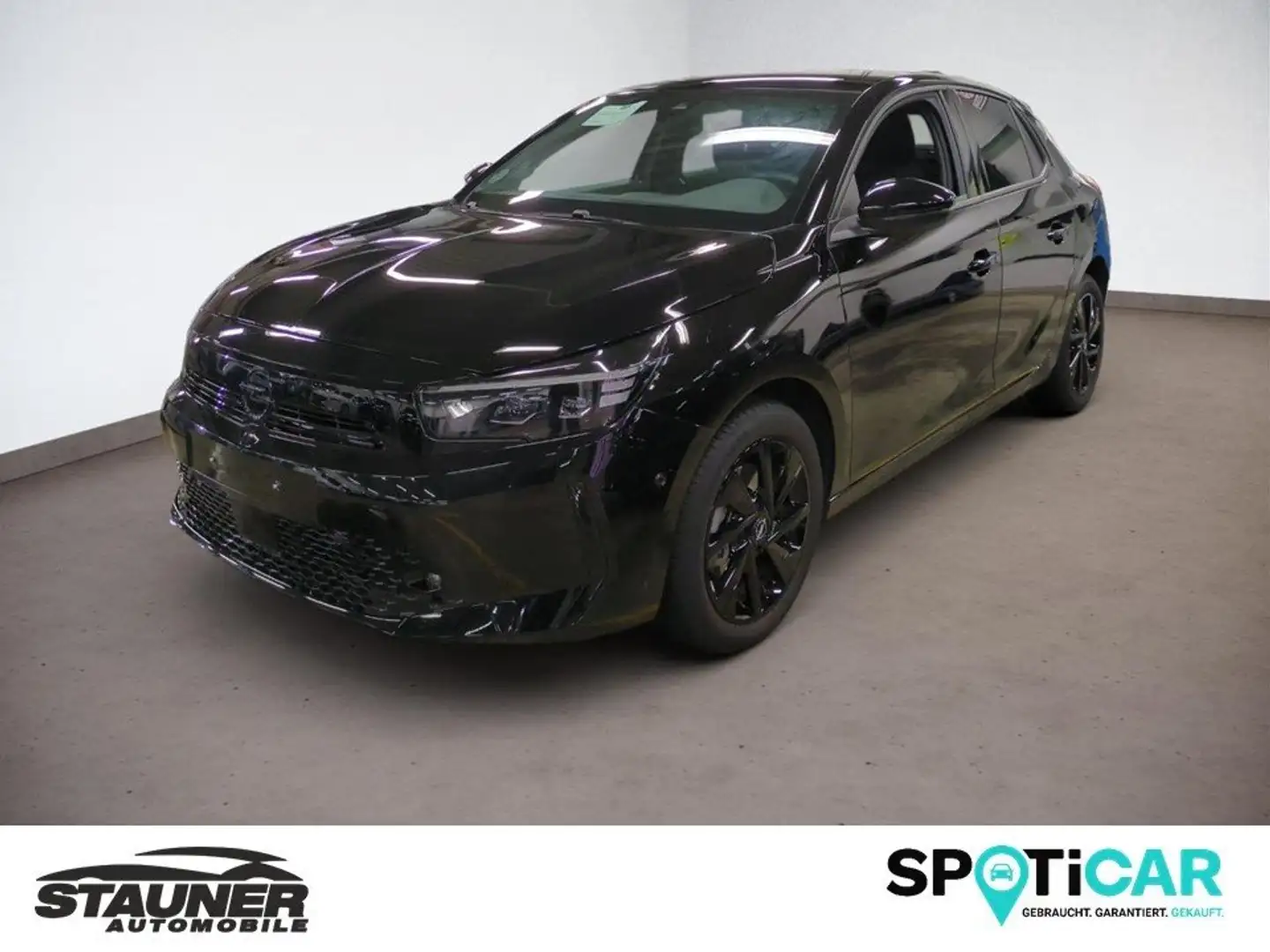 Opel Corsa F GS 48V eDCT *LED MATRIX*NAVI*KEYLESS*WIRELESS* Zwart - 1