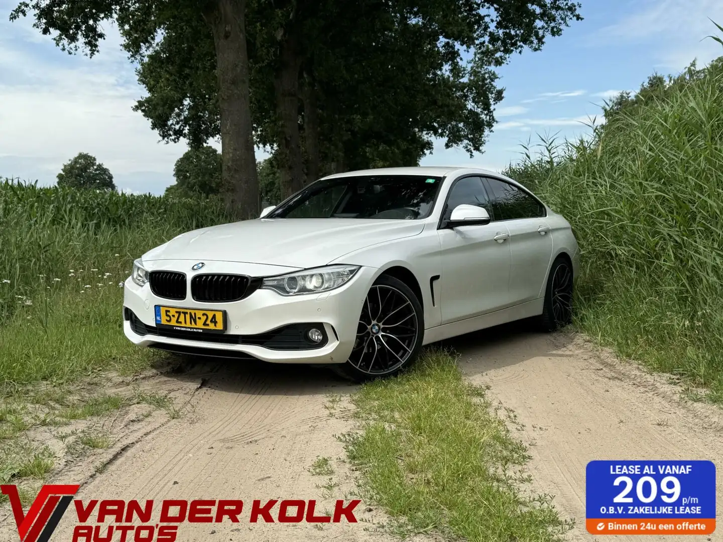 BMW 420 4-serie Gran Coupé 420i High Executive Automaat Xe Wit - 1