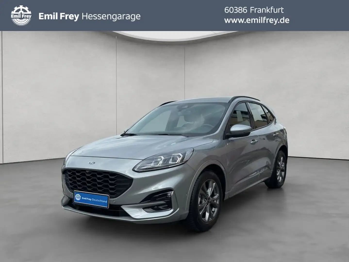 Ford Kuga 2.0 EcoBlue Aut. ST-LINE Silber - 1
