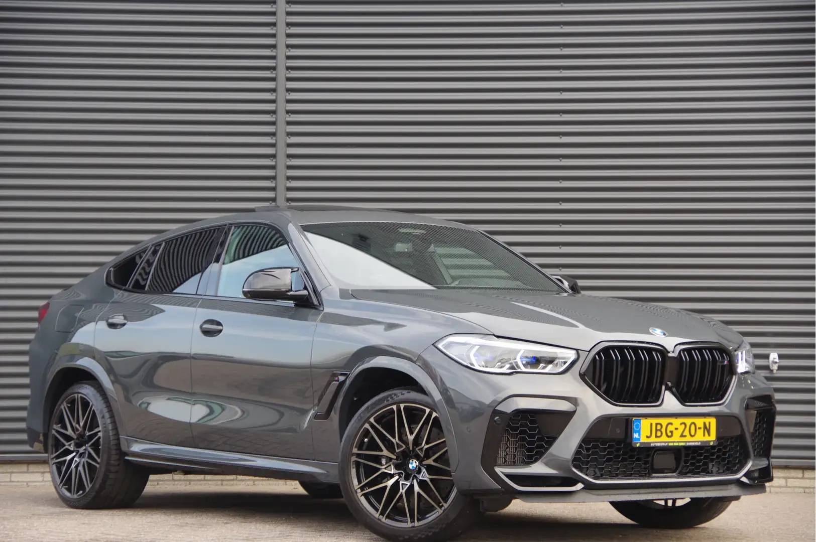 BMW X6 M Competition LASERLIGHT, PANODAK, MEMORY, TREKHAAK, Gris - 2