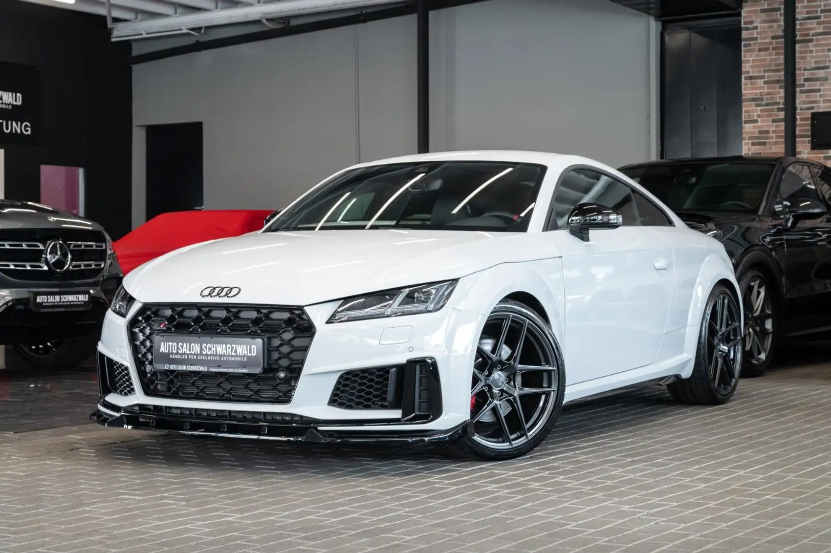 Audi TTS Coupe quatt|COMPETITION PAKET|AKRAPOVIC ABGA Weiß - 1