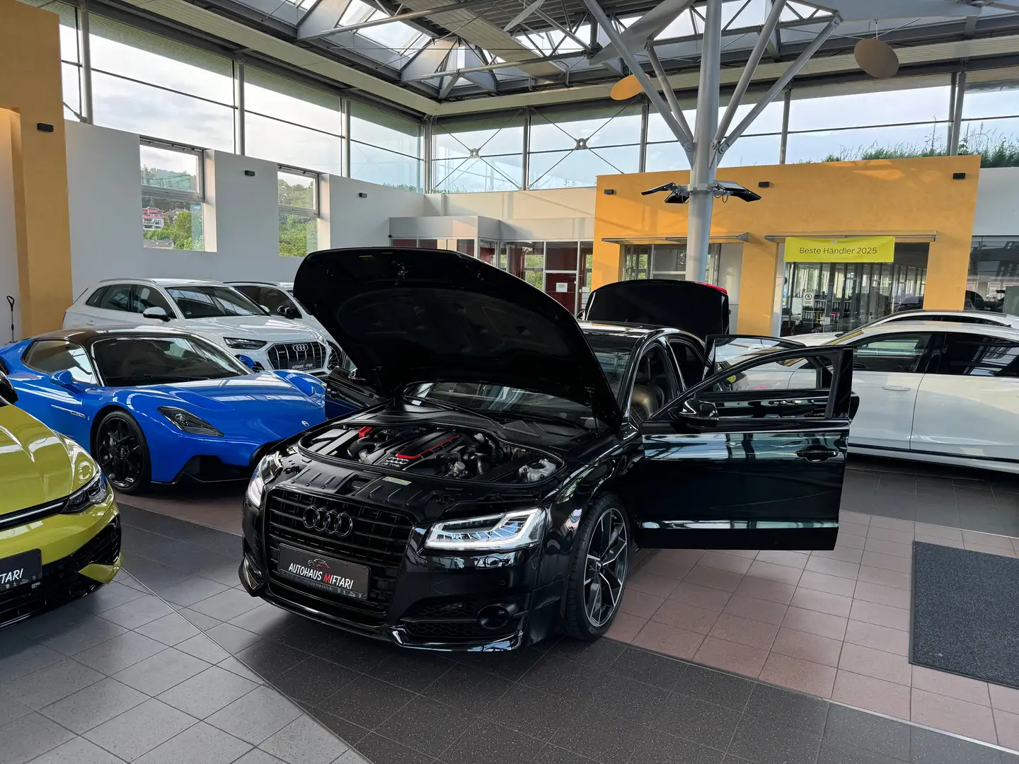 Audi S8 4.0 TFSI plus Carbon Keramik Nachtsicht HUD 21" Negro - 2