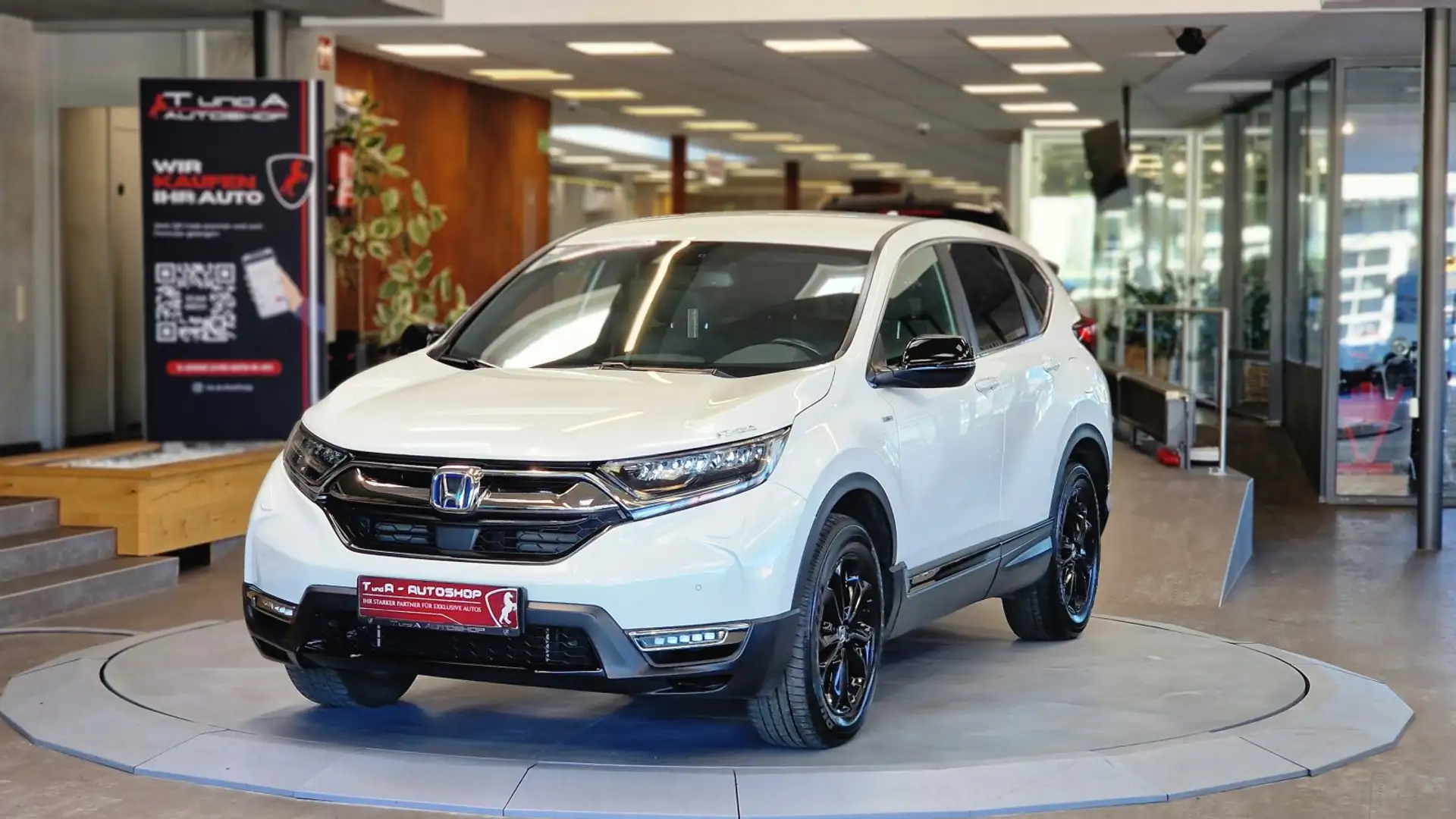 Honda CR-V 4WD Hybrid Aut. *Digital-Tacho*Kamera*Navi*18Zoll* Weiß - 1