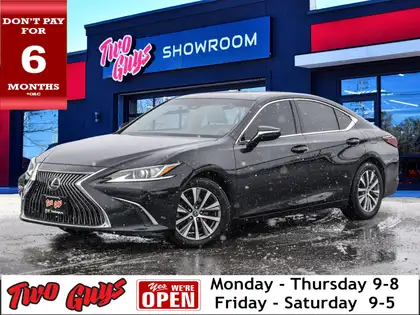 Black 2021 Lexus ES 350 FWD Sedan Front-Wheel Drive 8-Speed Automatic