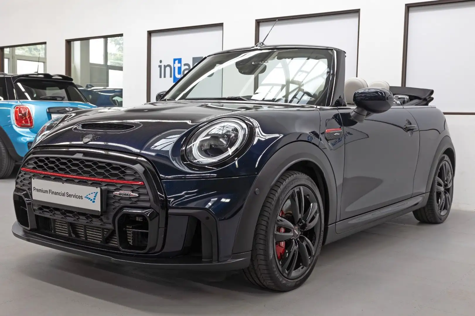 MINI John Cooper Works Cabrio LED Navi HUD Kamera ACC Schwarz - 1