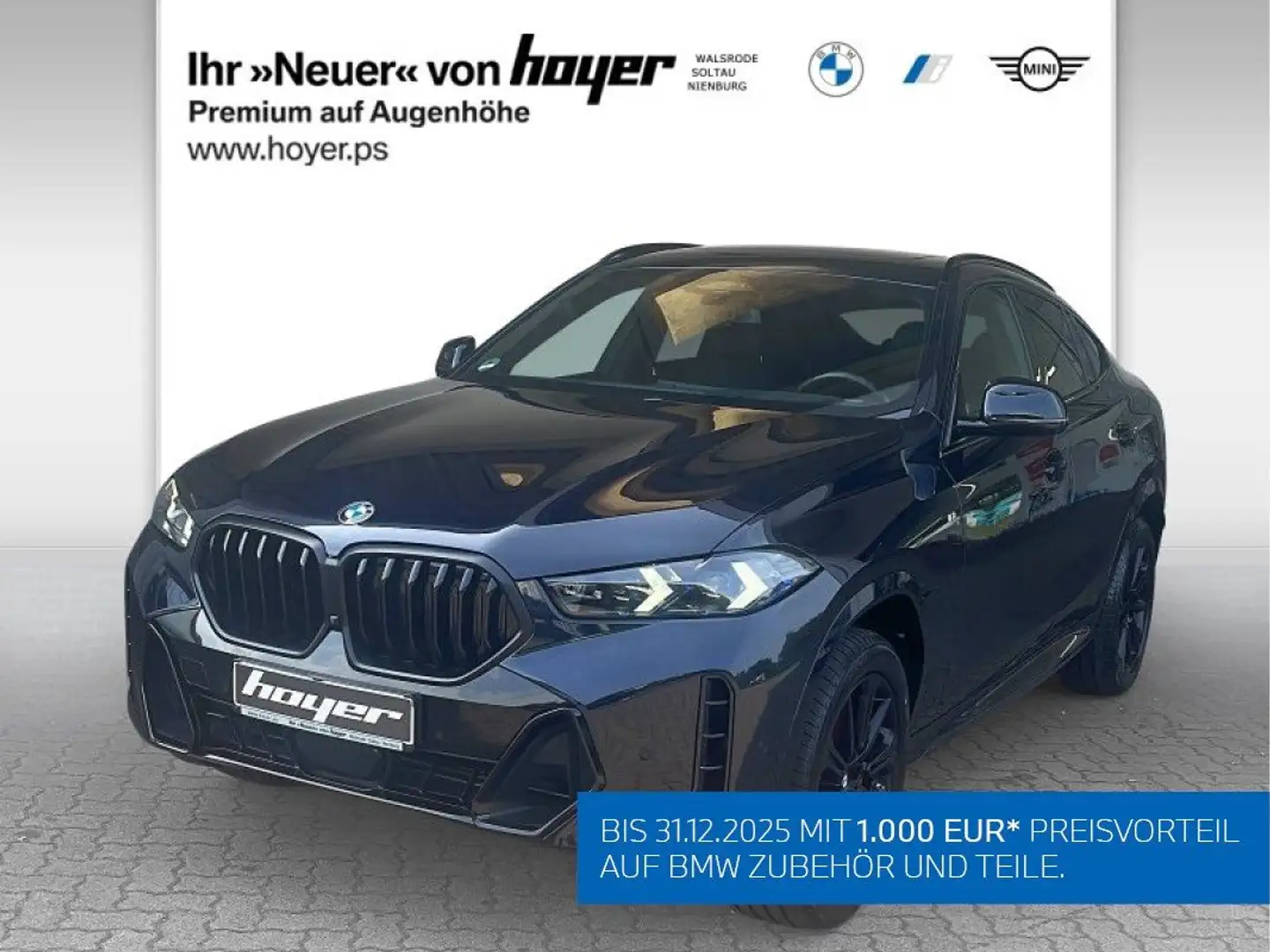 BMW X6 xDrive30d M Sport Sportpaket Gestiksteuerung Schwarz - 1