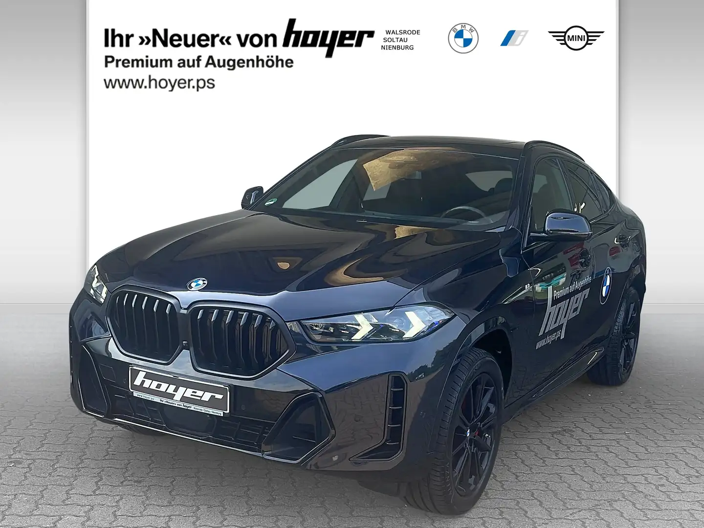 BMW X6 xDrive30d M Sport Sportpaket Gestiksteuerung Schwarz - 2