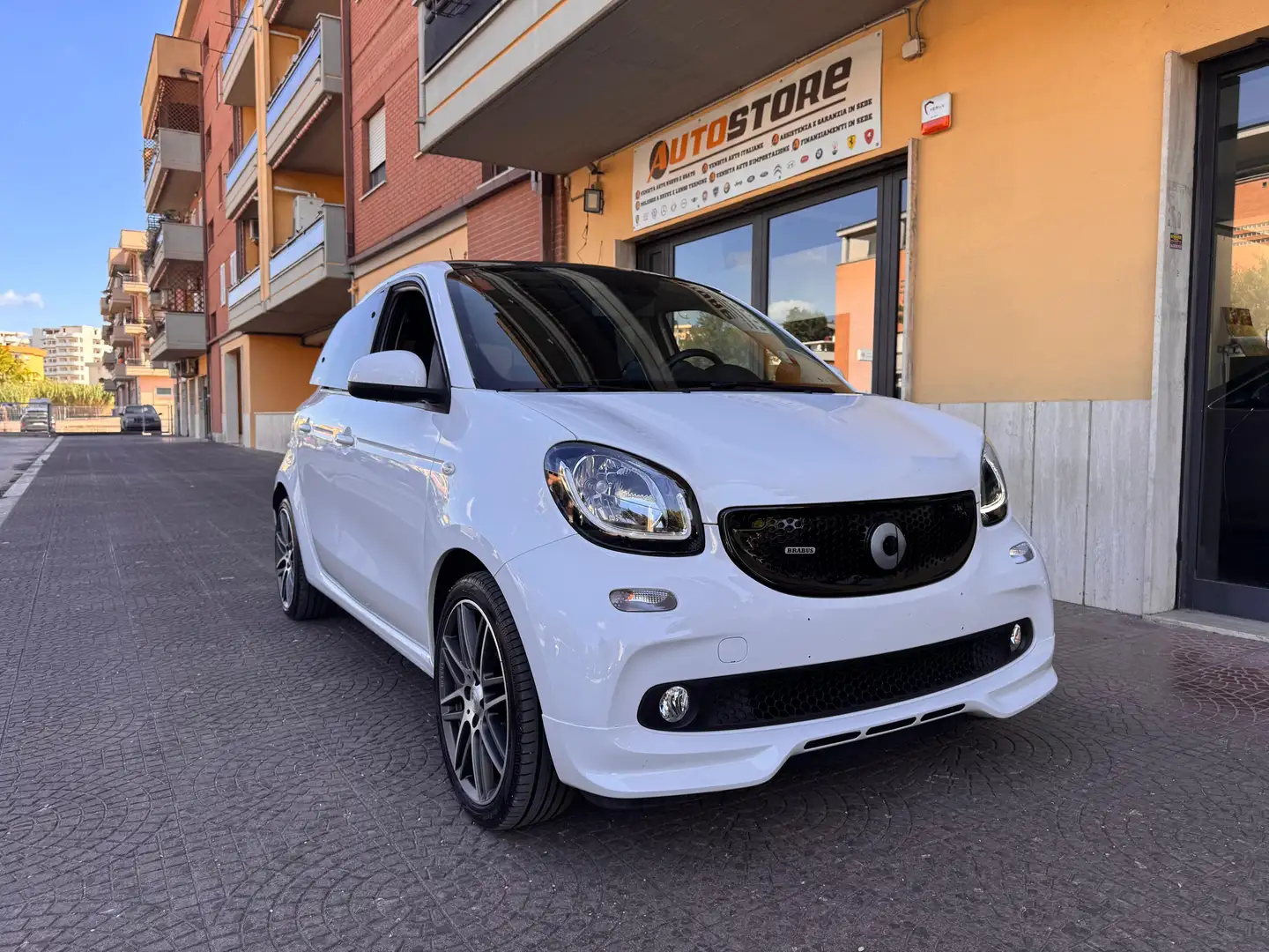 smart brabus BRABUS EXLUSIVE 109CV UFFICIALE (GARANZIA SMART) Blanco - 1