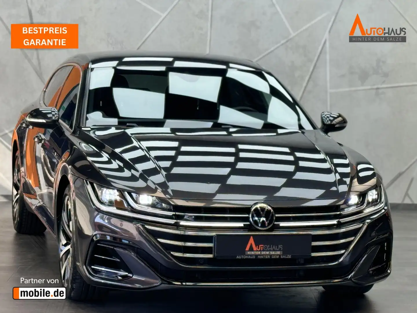 Volkswagen Arteon R-Line 4Motion 2.0 TDI |MASSAGE|KAM|VIRT| Grau - 1
