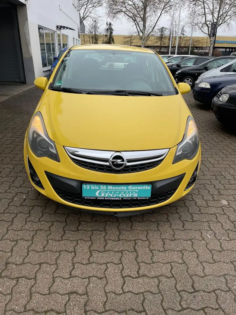 Opel Corsa D Selection Gelb - 2