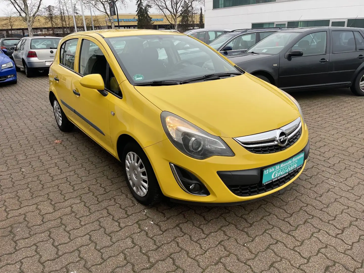 Opel Corsa D Selection Gelb - 1