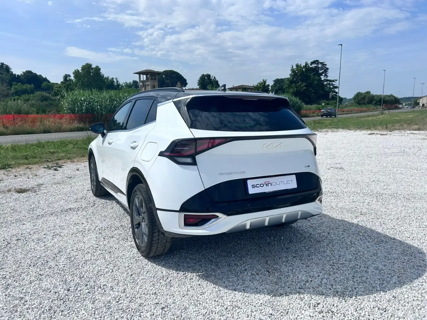 Kia Sportage 1.6 T-GDi HEV GT-line Weiß - 2
