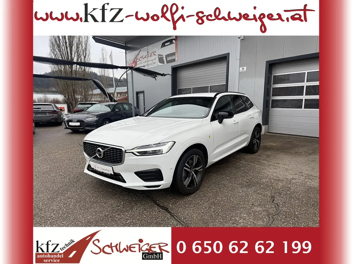 Volvo XC60 B4 R-Design AWD Geartronic Weiß - 1