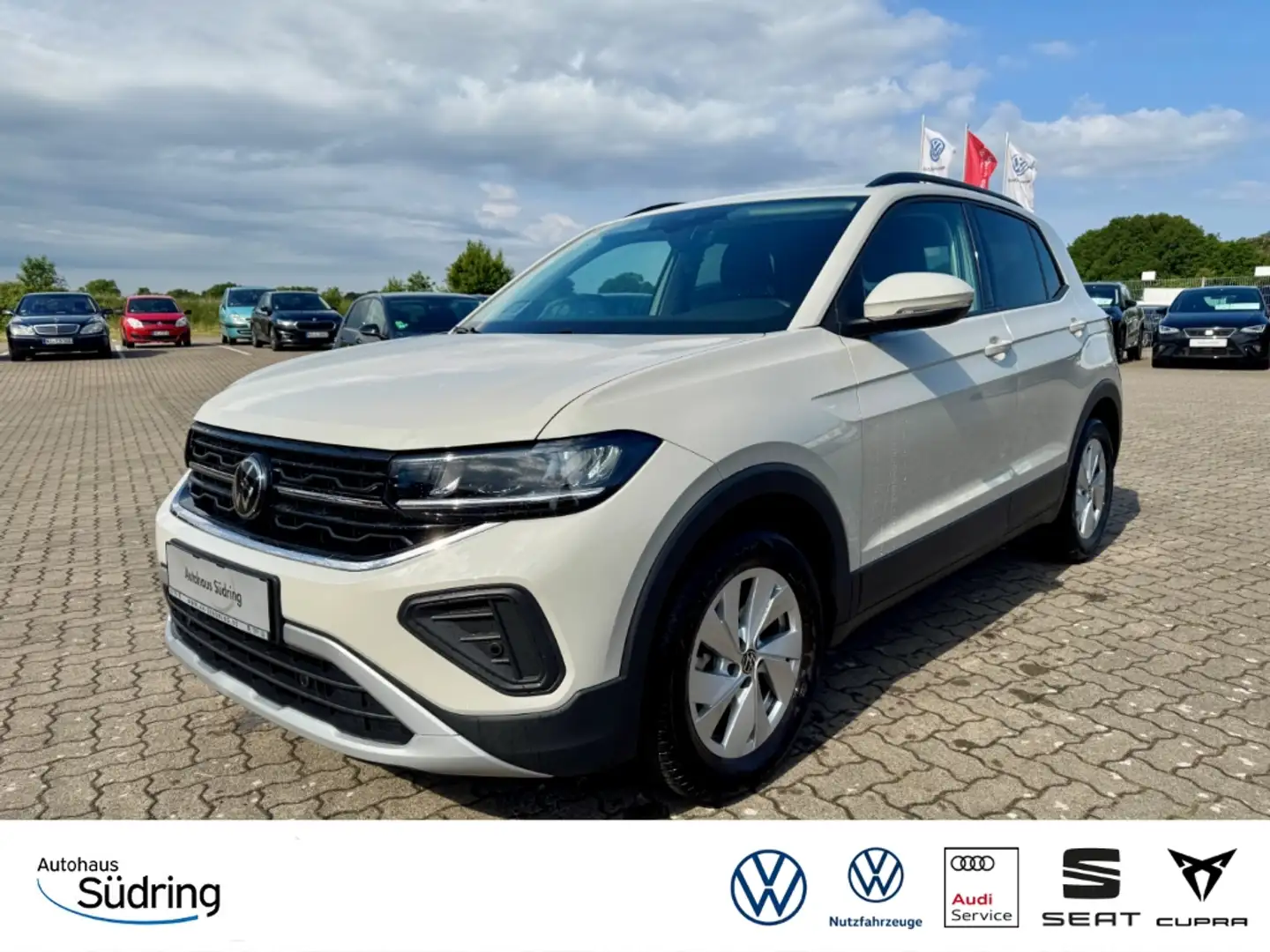 Volkswagen T-Cross 1,0TSI Life AHK Navi DLED ACC AppConnect Grigio - 1