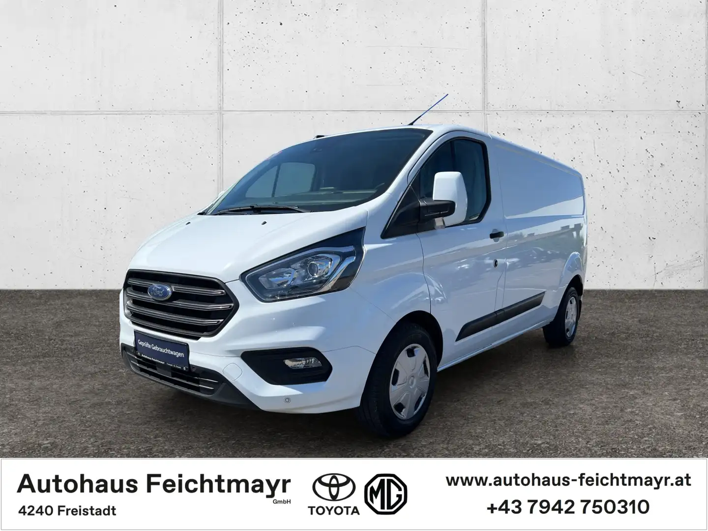 Ford Transit Transit Custom 2,0 TDCi KWG Aut. 5t. Weiß - 1