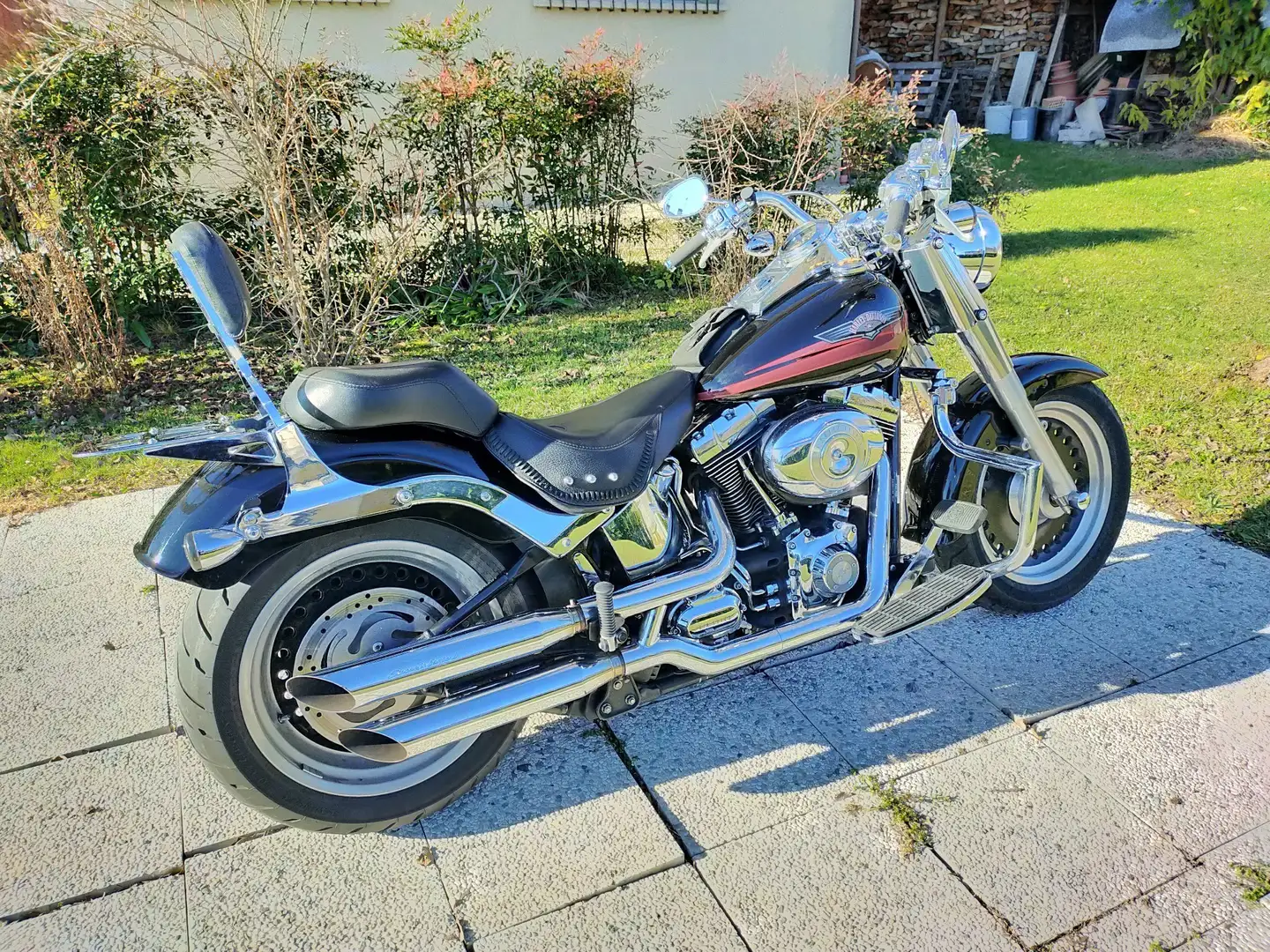 Harley-Davidson Fat Boy Czarny - 1