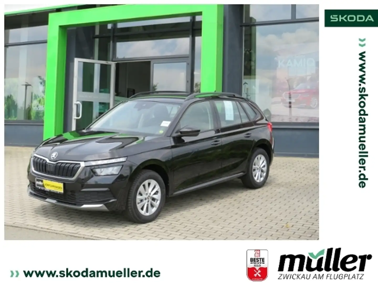 Skoda Kamiq Ambition 1.0TSI 81KW SmartLink SHZ Schwarz - 1