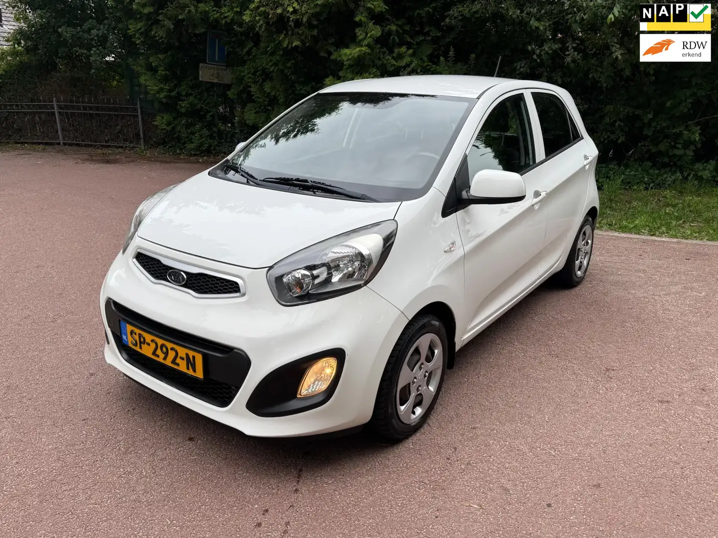 Kia Picanto 1.0 CVVT Comfort Pack / Airco / NAP / Apk / Lm / A Білий - 1