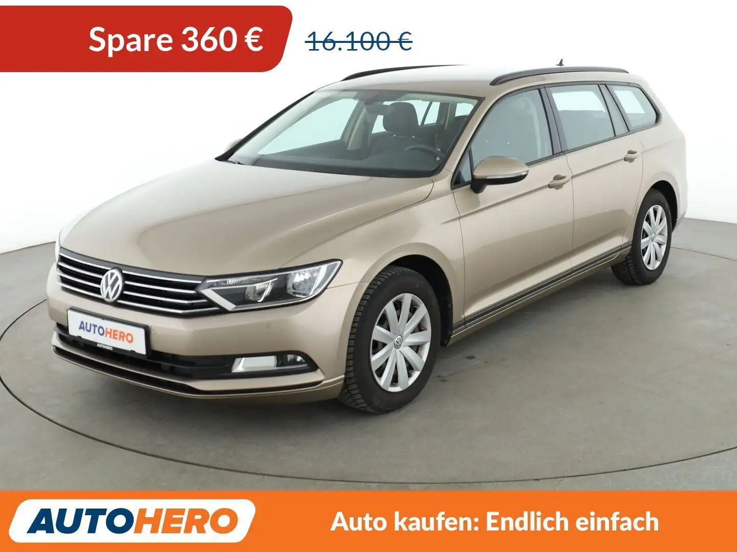 Volkswagen Passat 1.4 TSI Trendline BM Aut.*TEMPO*PDC*SHZ* Gelb - 1
