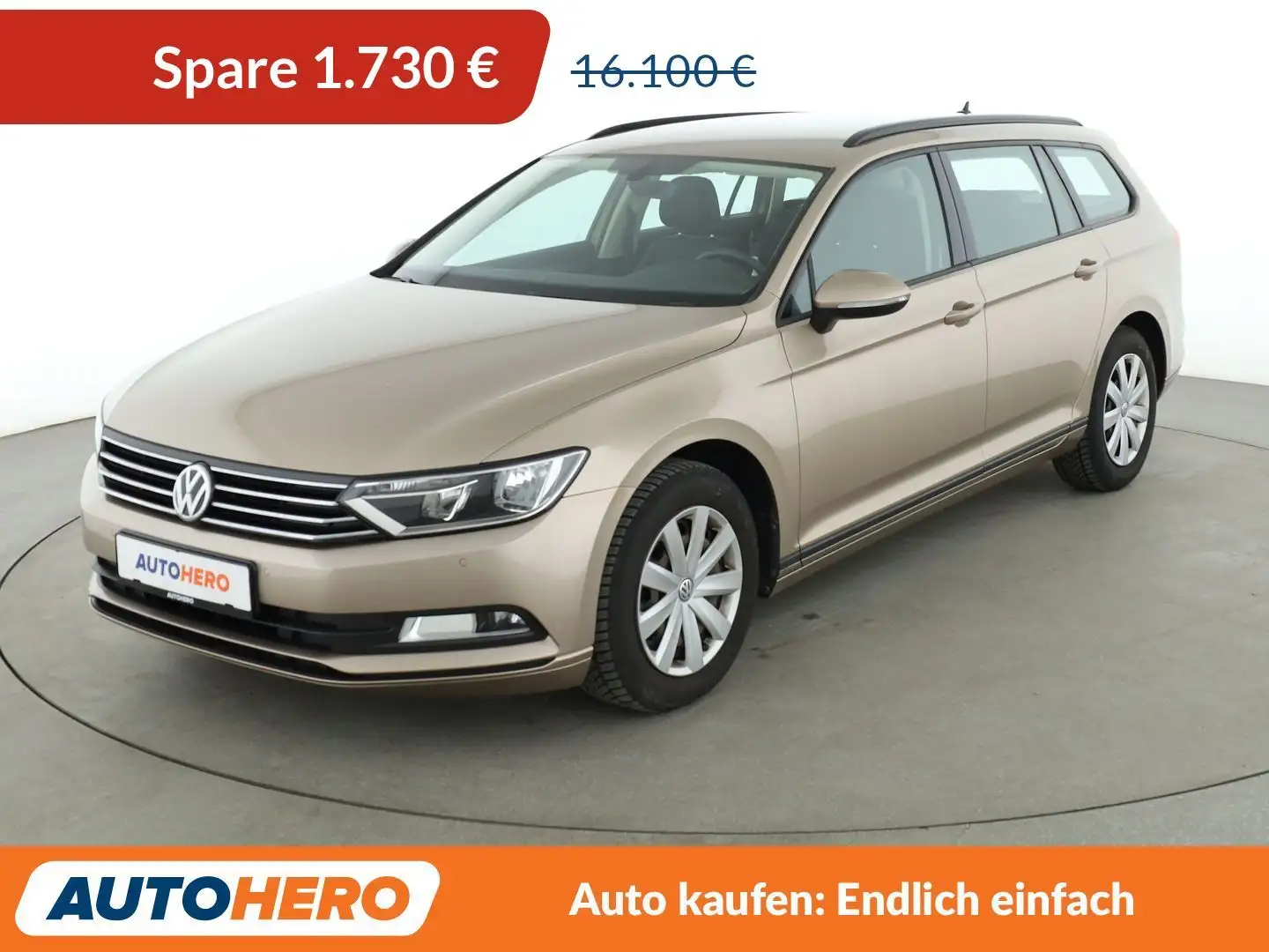 Volkswagen Passat 1.4 TSI Trendline BM Aut.*TEMPO*PDC*SHZ* Gelb - 1