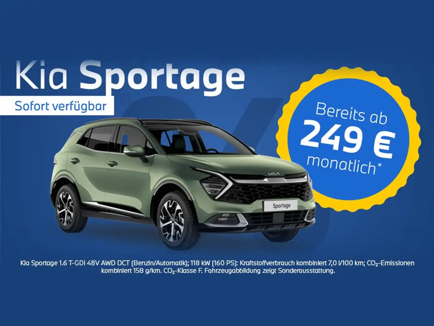 Kia Sportage GT-Line ACC RFK NAVI LED PDC V+H DAB Weiß - 2