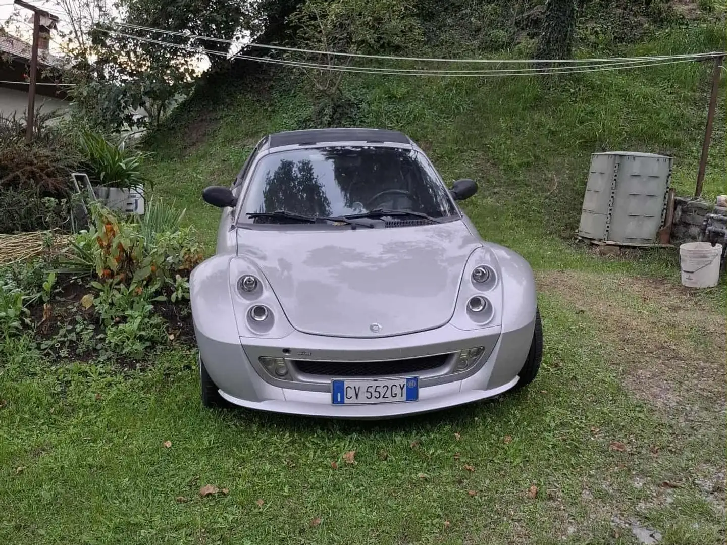 smart roadster Roadster 0.7 Brabus 101cv Argento - 2