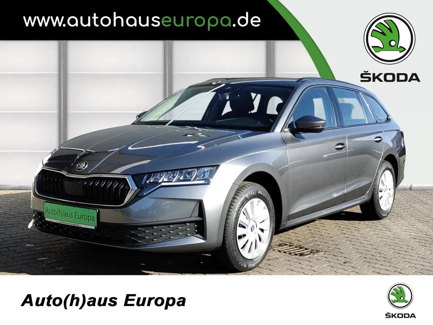Skoda Octavia Combi Essence 1.5 TSI 85 kW SpurH LED SHZ PDC Gris - 1