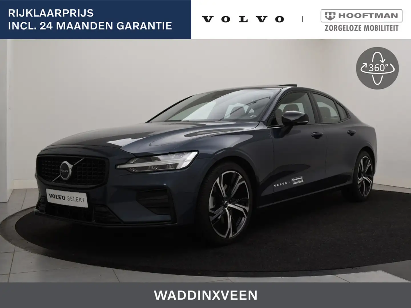 Volvo S60 B4 AUT(7) PLUS DARK 360GR CAM HARMAN/KARDON STOELV Bleu - 1