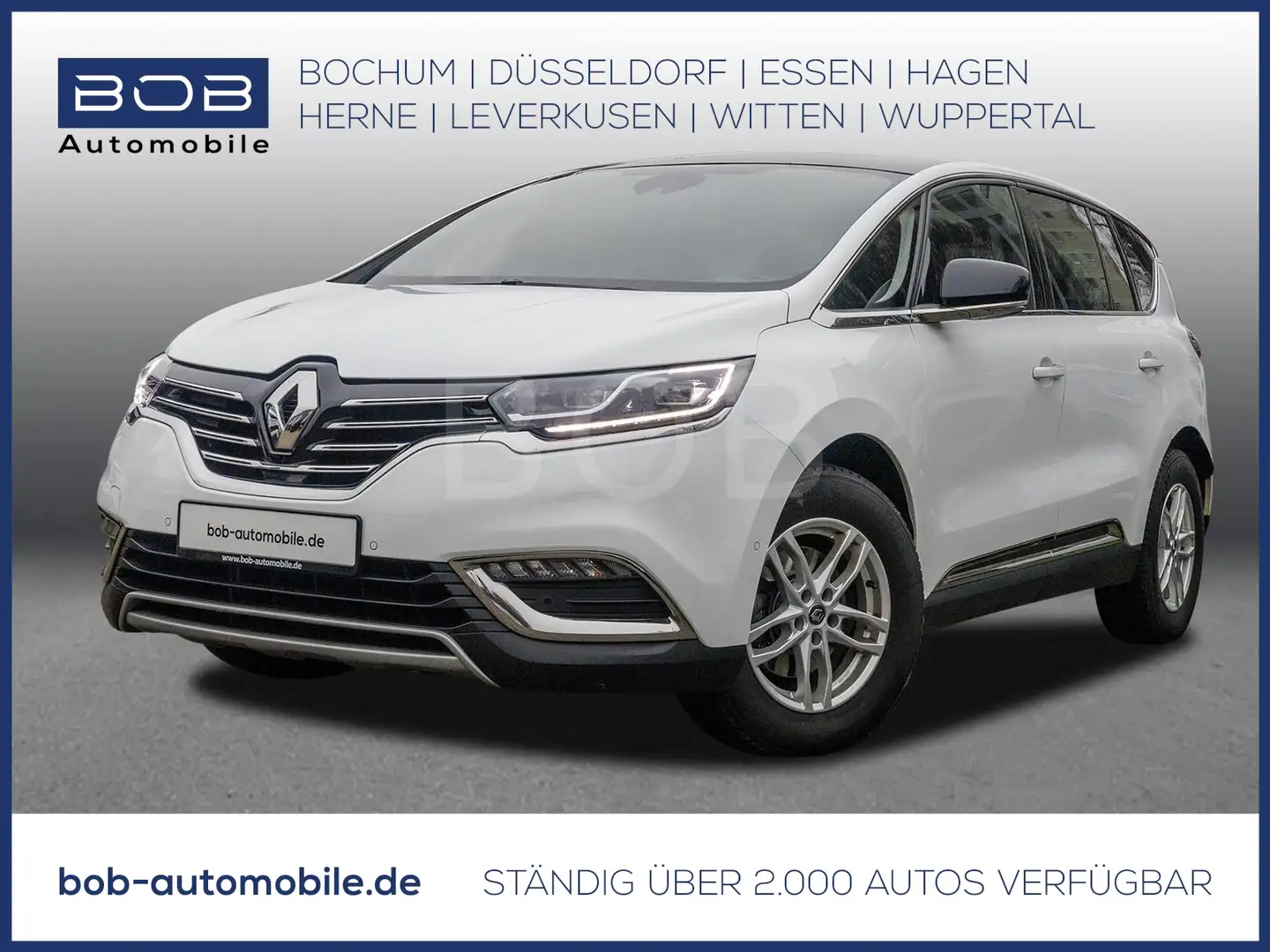 Renault Espace TCe 225 EDC BUSINESS EDITION  NAVI PANO Blanc - 1