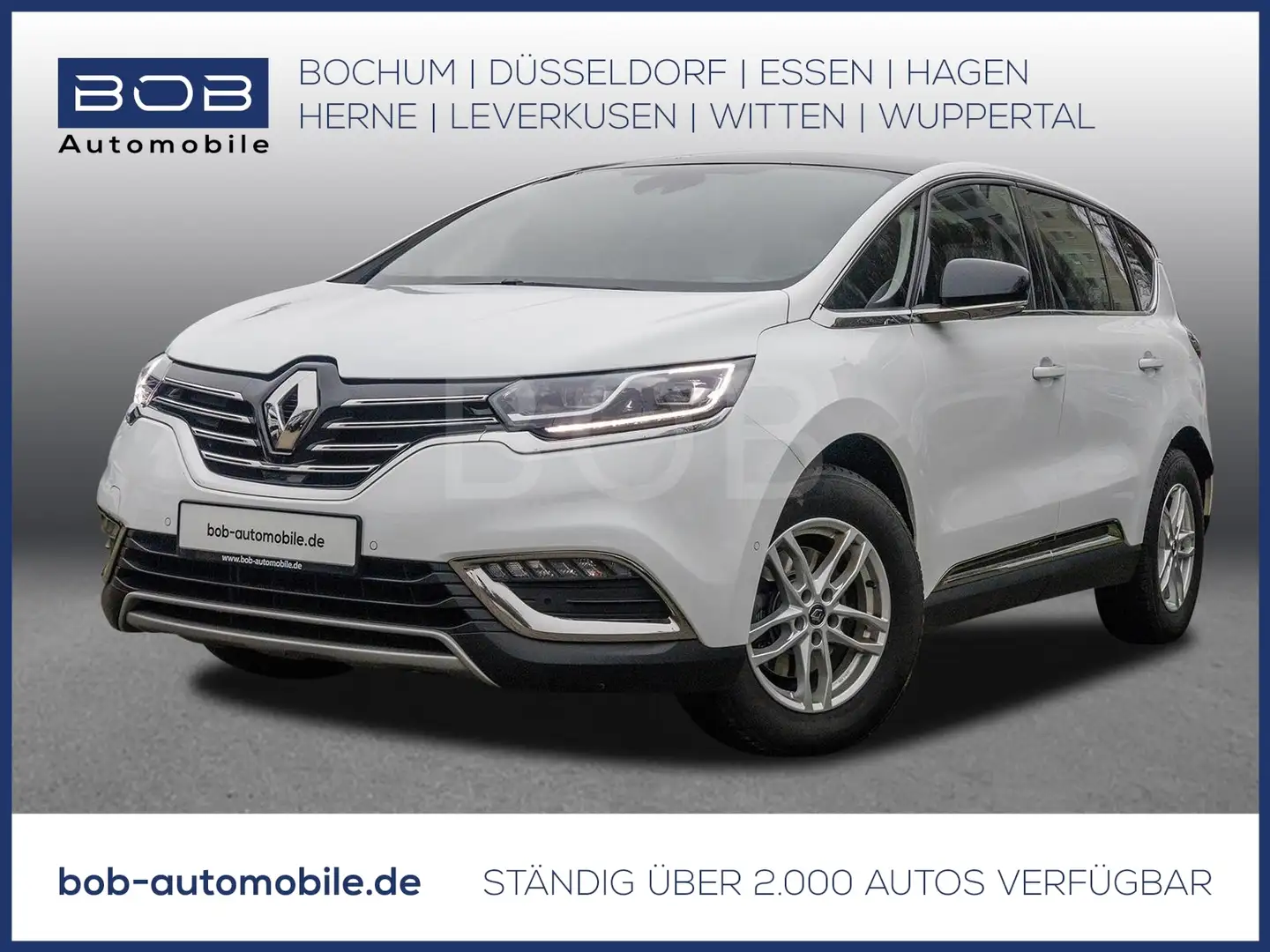 Renault Espace TCe 225 EDC NAVI PANO Weiß - 1