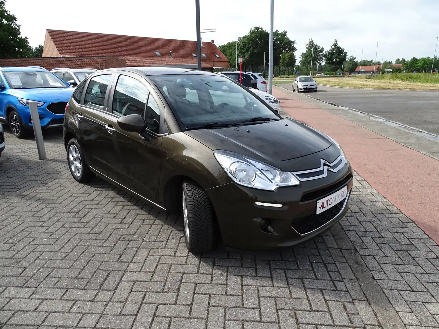 Citroen C3 1.2 VTi Exclusive AUTOMAAT * TOPSTAAT!!! Grijs - 2