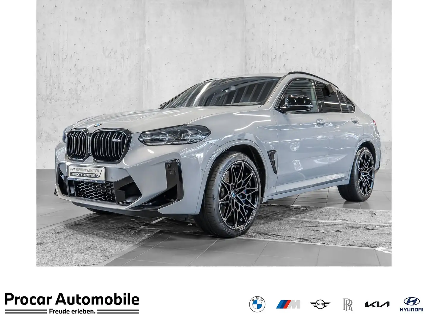 BMW X4 M Competition M Sport HUD PANO RFK NAVI LED Grau - 1