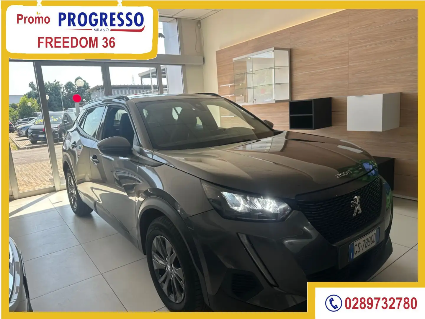 Peugeot 2008 PureTech Turbo 130 S&S GT Line Grigio - 1