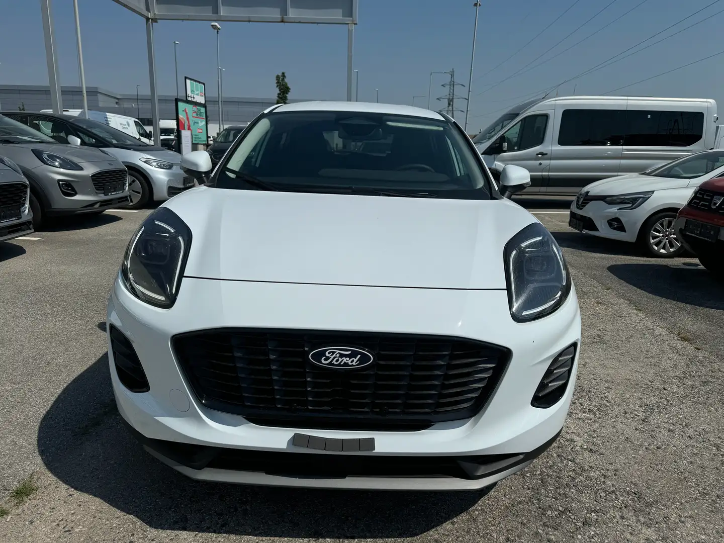 Ford Puma 1.0 Ecoboost mHEV Titanium Weiß - 2
