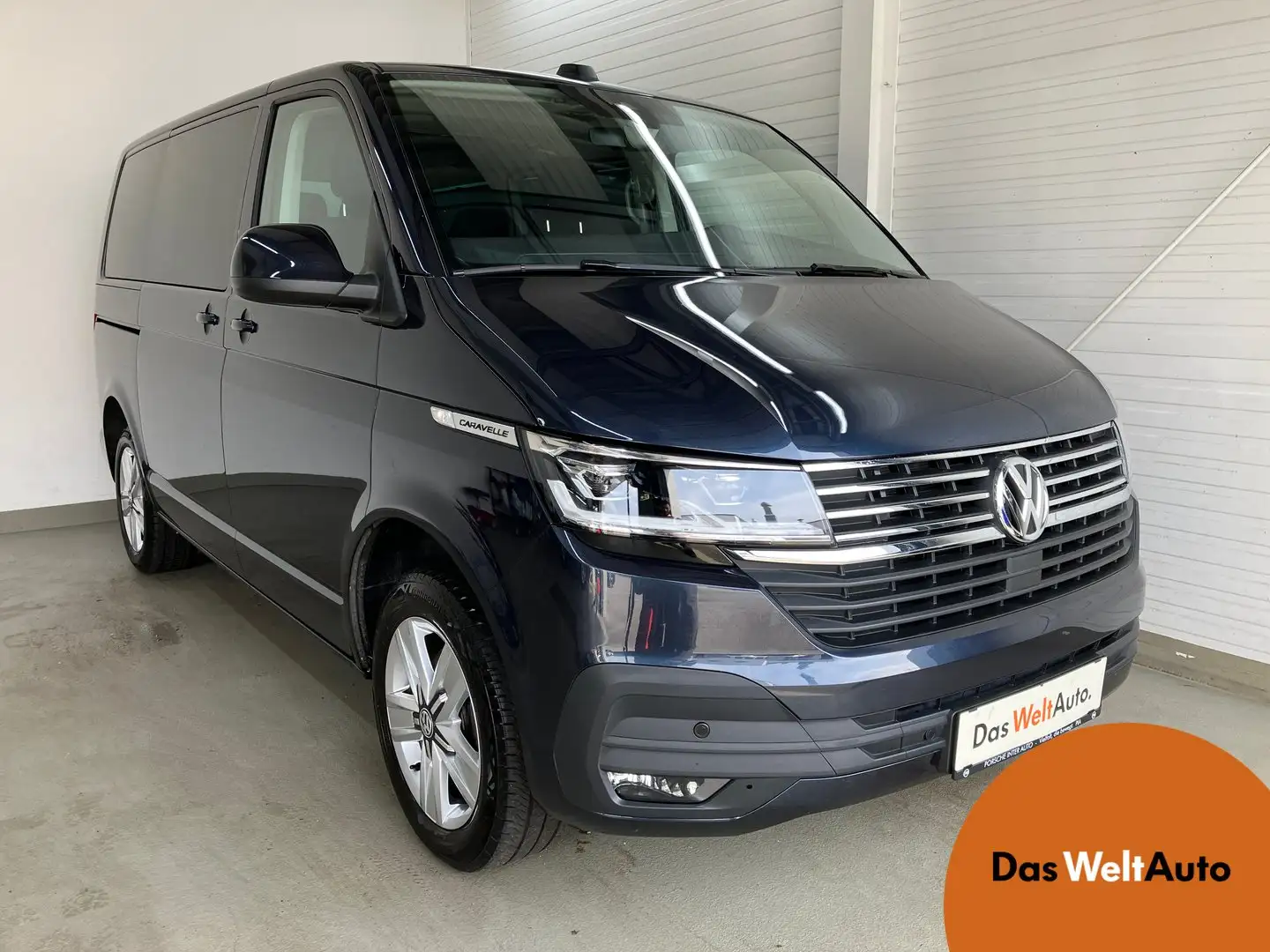 Volkswagen T6.1 Caravelle VW Kombi T6.1 Caravelle Comfortline KR TDI Blau - 1