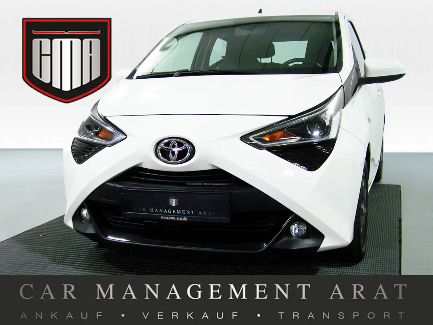 Toyota Aygo x-play Team D 1.HAND+CARPALY+KLIMA+4-TÜRIG White - 1