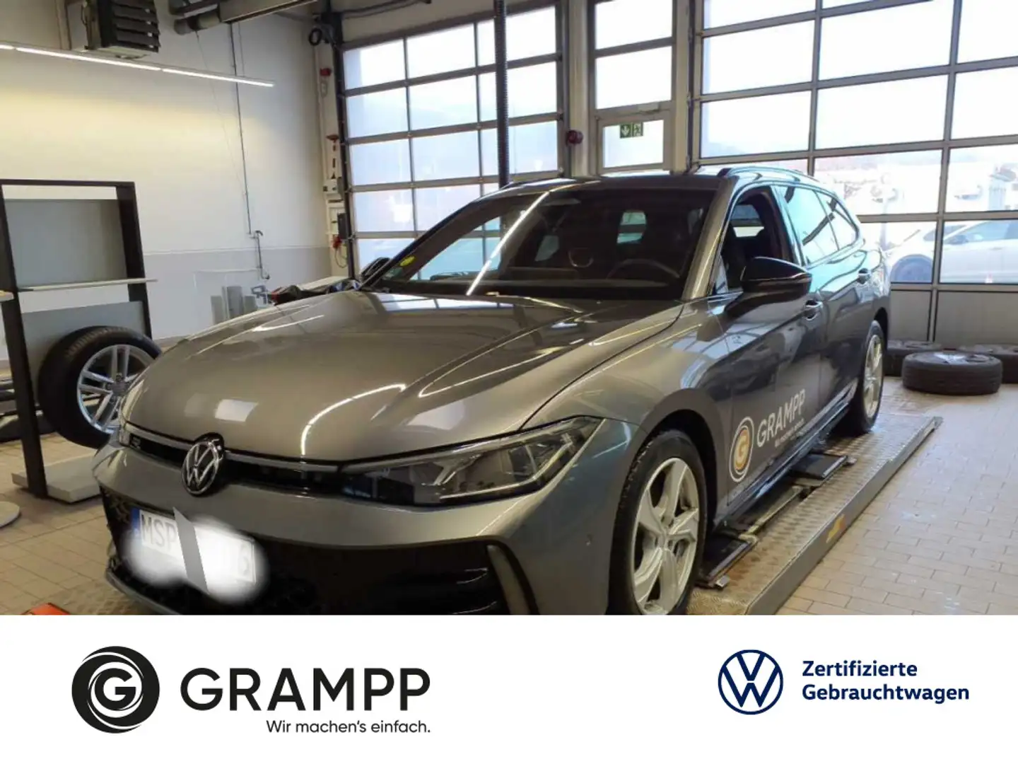 Volkswagen Passat Variant Passat R-Line 2.0TDI DSG 4M +AHK+PANO+STDHZG+HUD Grau - 1