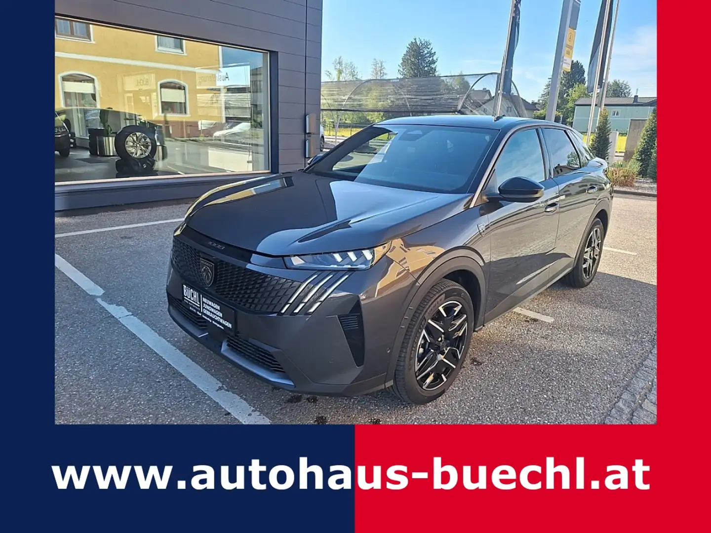 Peugeot 3008 Hybrid 145 e-DCS6 GT Grau - 1