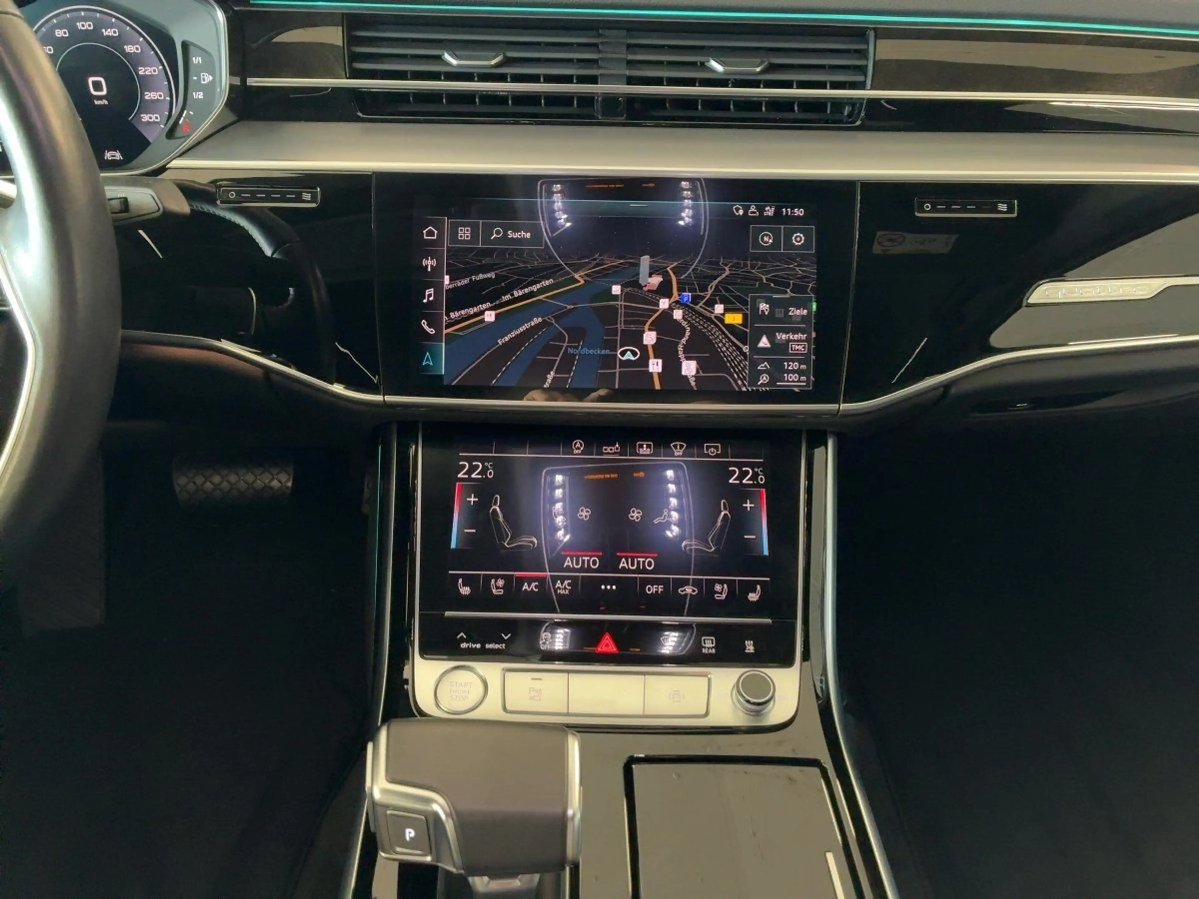 Audi A8 Lang 55 TFSI quattro tiptronic VirtualCockpit — photo 10
