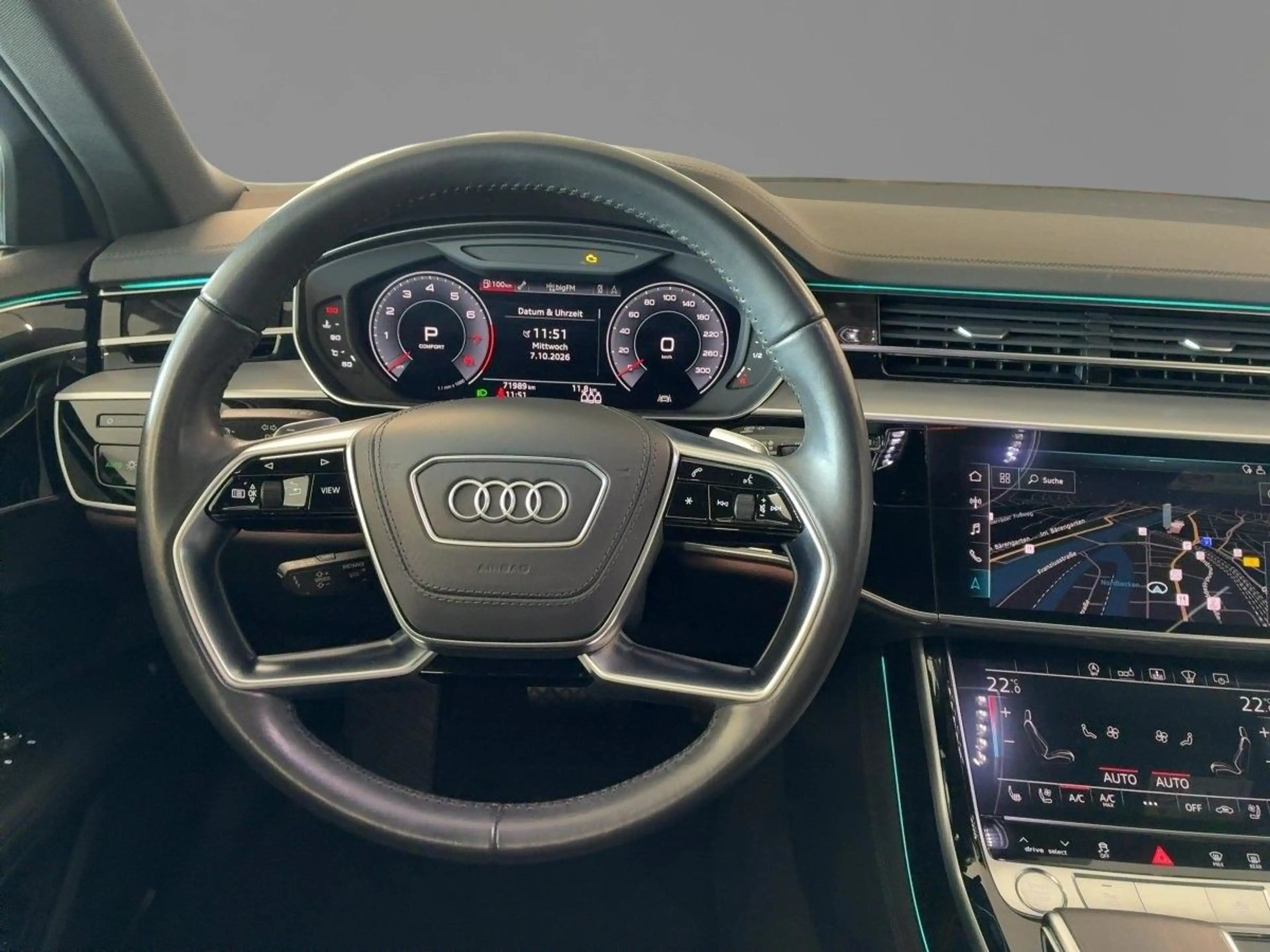 Audi A8 Lang 55 TFSI quattro tiptronic VirtualCockpit — photo 11